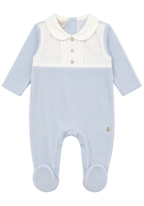 Tutina neonato azzurra in cotone PAZ RODRIGUEZ | 39757/ANAZZURRO